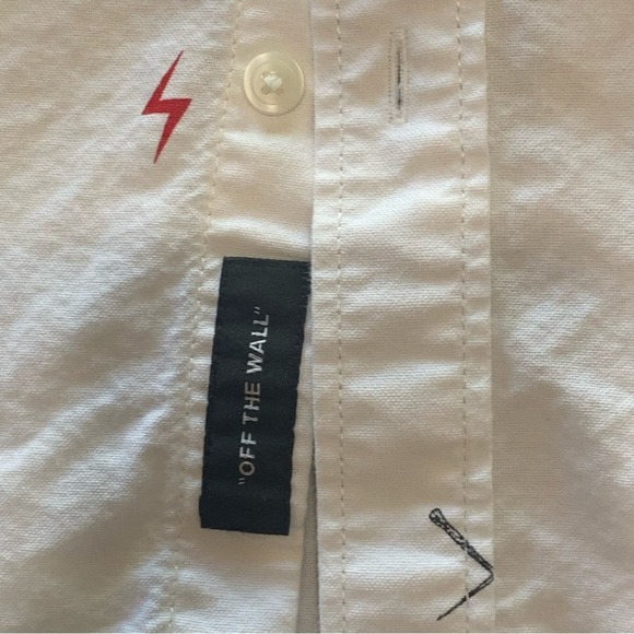 Harry Potter x VANS Shirt | Youth Large Magic Wand Button Up Boys Dress shirt - Picture 11 of 14